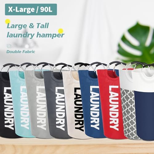 Twira 90L Large Laundry Basket