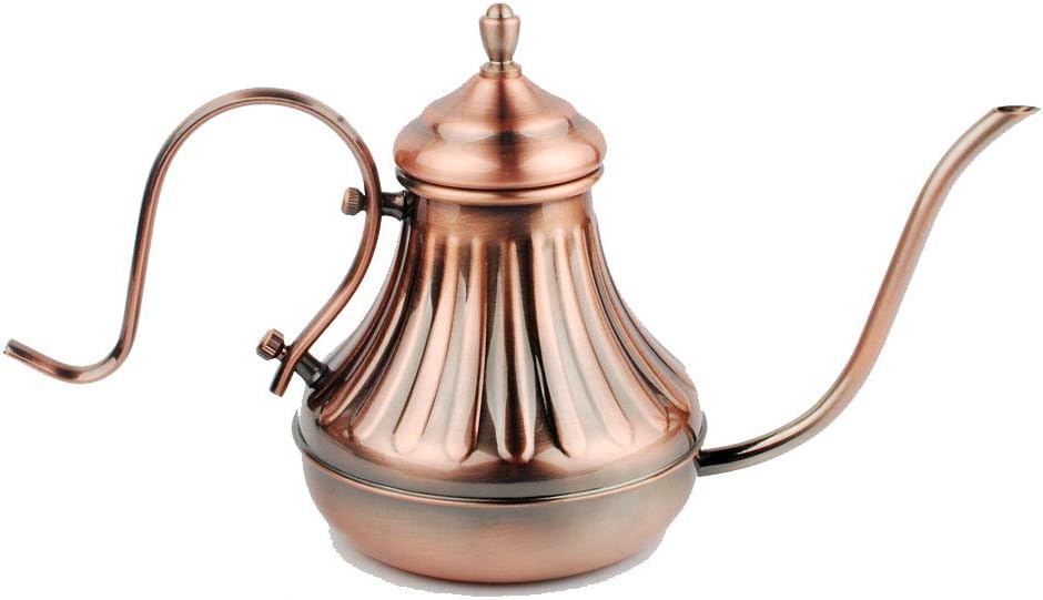 NWFashion Copper Pour Oven Coffee Kettle