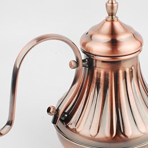NWFashion Copper Pour Oven Coffee Kettle