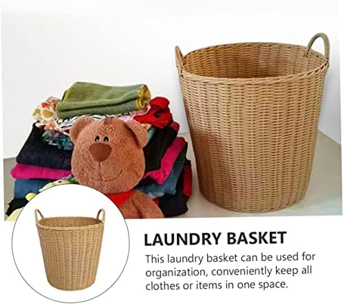Sturdy Woven Laundry Basket