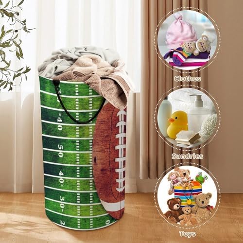 Meaudiwes Large Waterproof Laundry Basket with Handles