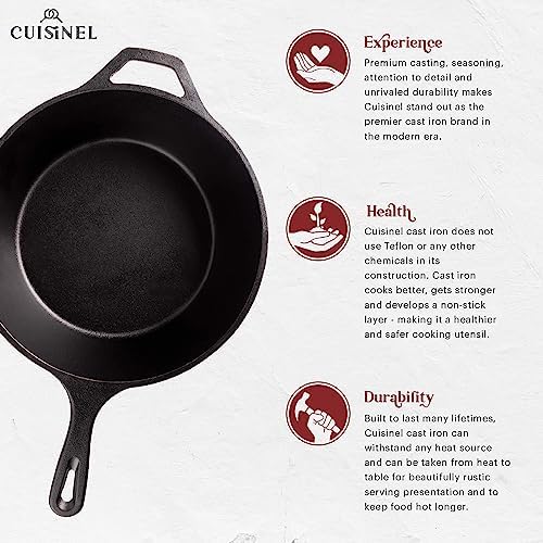 Cast Iron All-in-One Pan with Lid