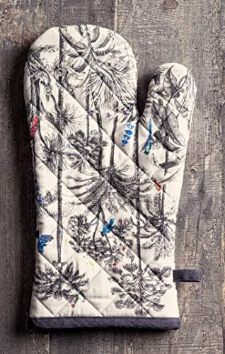 Elegant Thanksgiving Christmas Oven Mitt Pot Holder Set