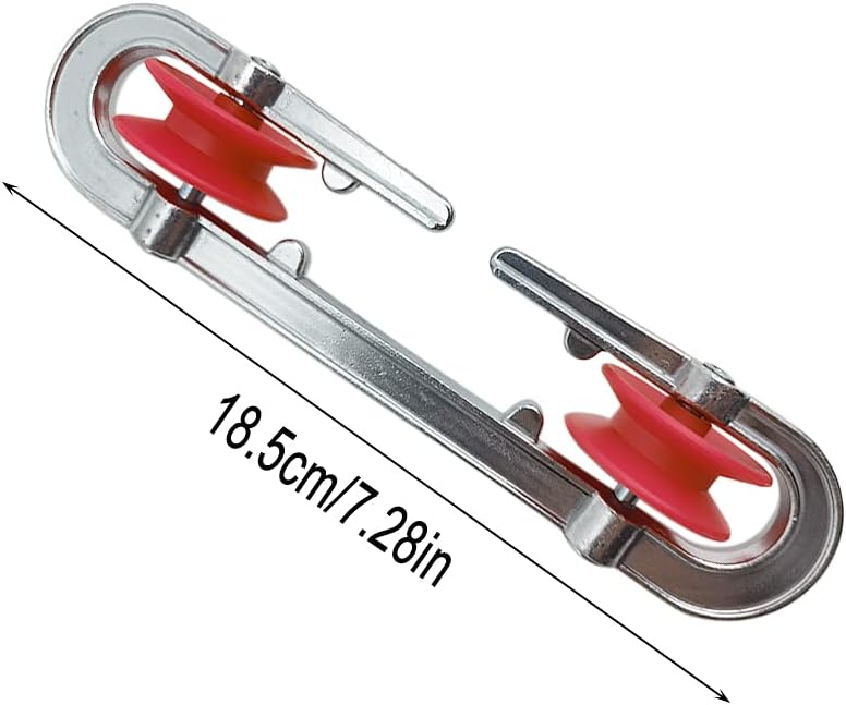ZLY Aluminum Clothesline Spreader - Rust-Proof Lightweight for Heavy Clotheslines