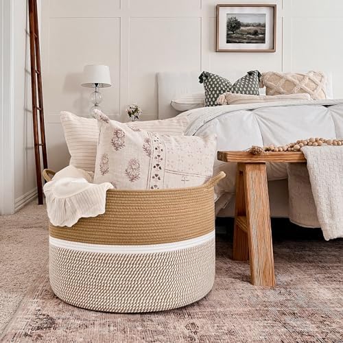 Stylish Durable Extra Large Cotton Basket