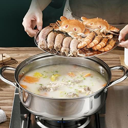 Mikinona 1pc Stainless Steel Steamer Stock Pot
