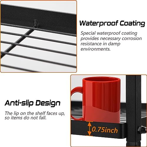 Sturdy Metal Storage Shelf