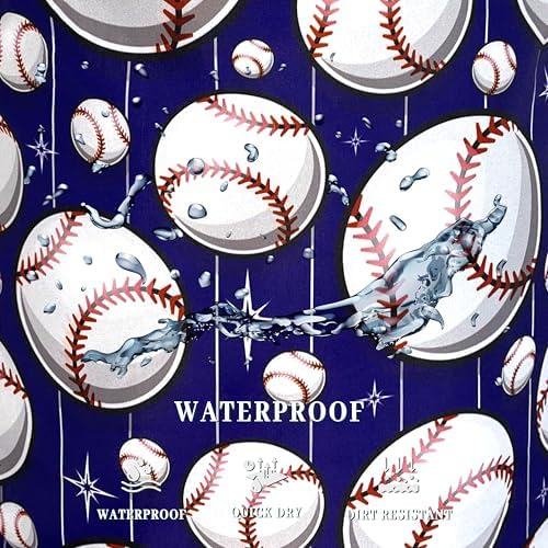 Perfect Baseball Pattern Laundry Basket for Storage