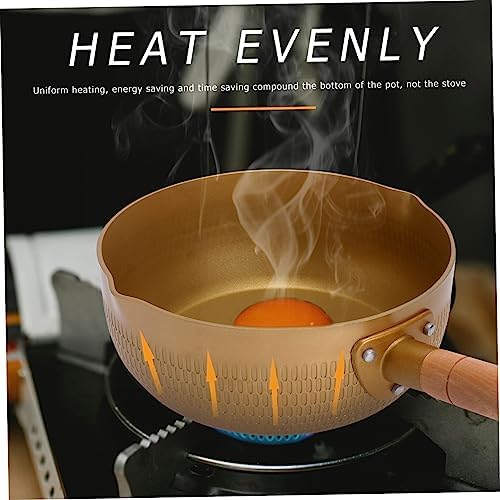 Galneck Snow Pan Small Pot Multi-functional Compact Cooking Pot