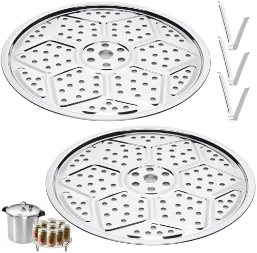 2-Piece Stainless Steel Pressure Canner Rack