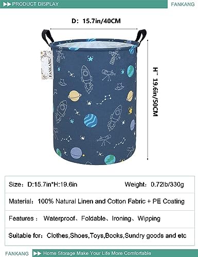 FANKANG Storage Basket Large Durable for Kids Office Nursery