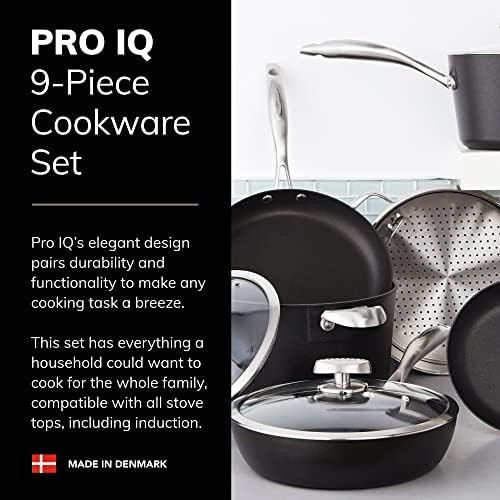 SCANPAN Pro IQ 9-Piece Nonstick Cookware Set 1