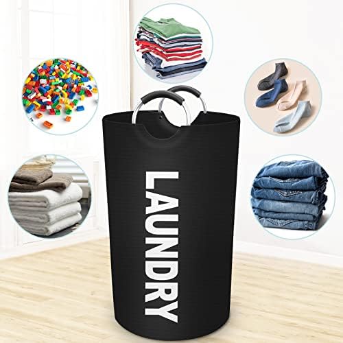 StorageRight 90L Large Laundry Basker Collapsible Waterproof Organize Your Laundry Efficiently