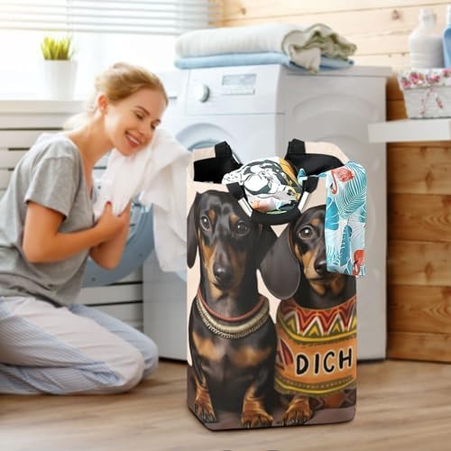 Kigai Collapsible Laundry Basket with Handles - Durable Storage Bin for Konitotsuri