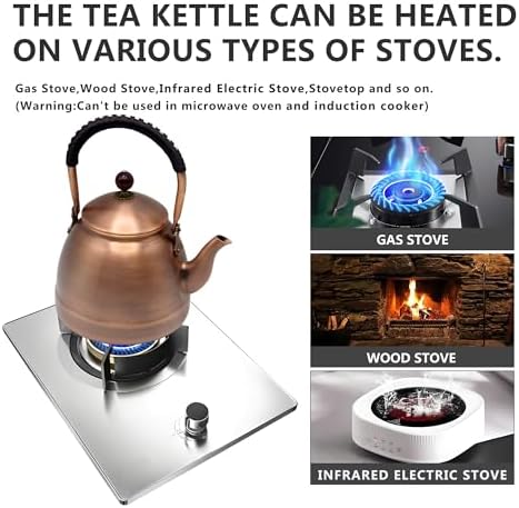 Copper Cup 541oz Tea Kettle