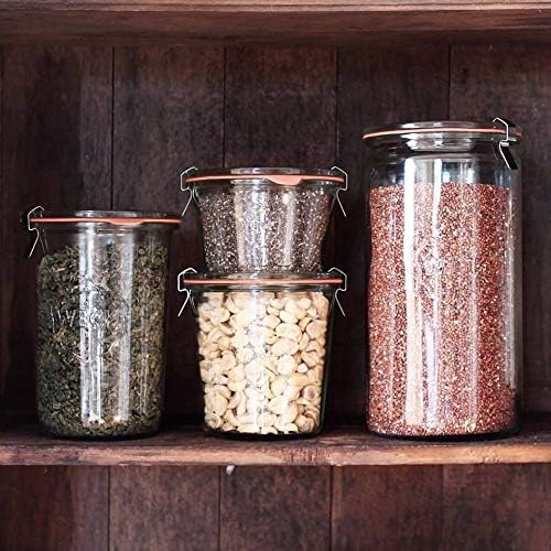 Weck Jar 15L Glass Jar with Airtight Lid
