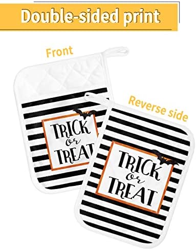 Halloween Bats Heat-Resistant Pot Holders Set of 5