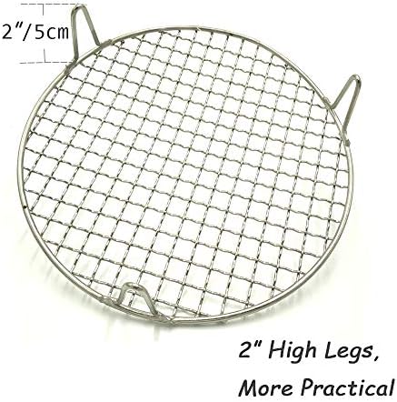 Turbokey Stainless Steel Canning Rack for Barbecue Air Fryer and Pressure Cooker