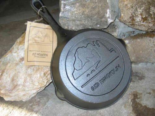 Old Mountain 10102 Campfire Cookware 8-in Pot Black