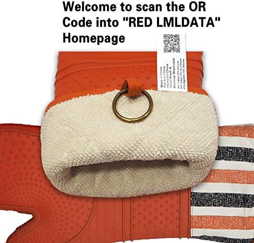Heat-Resistant Silicone Oven Mitts for Baking