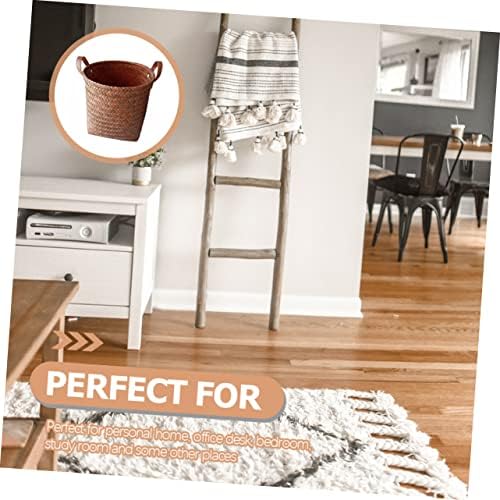 Versatile Wicker Storage Basket For Cars Toys Laundry