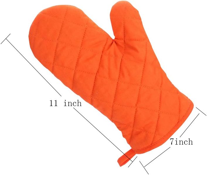 Safe Oven Mitts with Heat Resistance