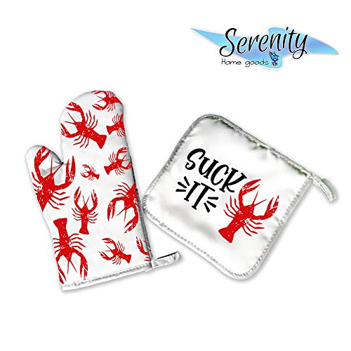 Handmade Crawfish Decor Set