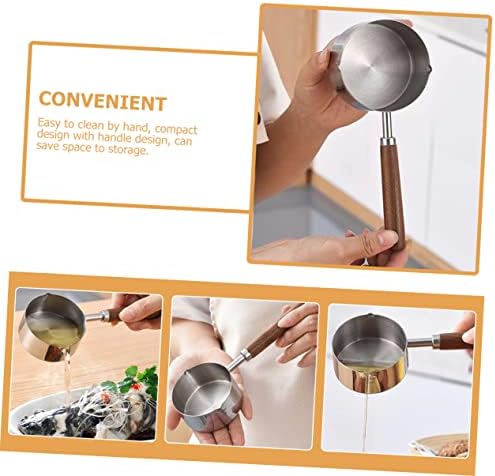 Stainless Steel Saucepan with Handle