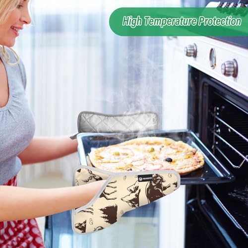 Warm Potholders Set for Kitchen Use