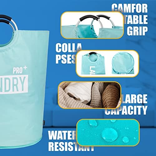 Caroeas Super Large 150L Laundry Hamper Pro Compact Durable Storage Solution