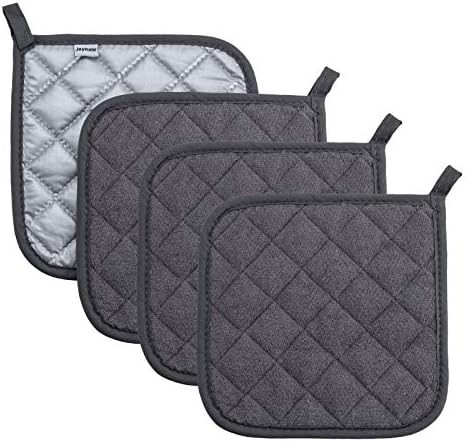 Joyhalo 4-Piece Pot Holder Set for Oven Protection