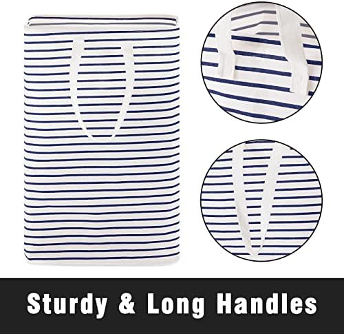 TechMilly 72L Large Collapsible Laundry Basket Freestanding Clothes Hamper