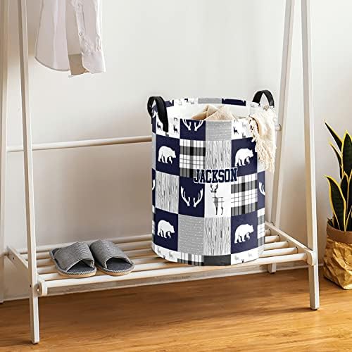 Personalized Travel Laundry Basket
