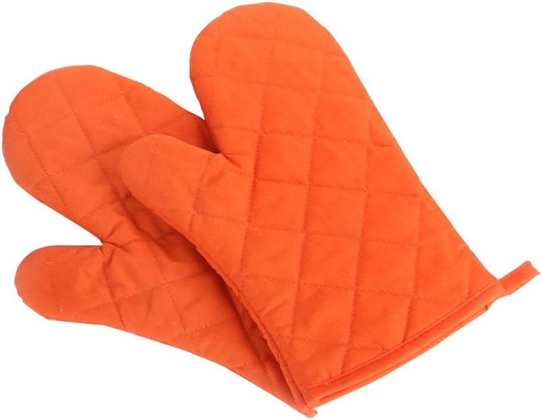 Safe Oven Mitts with Heat Resistance