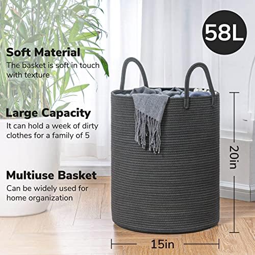 Organize Your Laundry with this Soft Durable nursery living room hamper