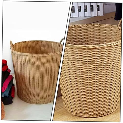 Sturdy Woven Laundry Basket