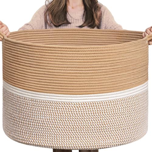 Stylish Durable Extra Large Cotton Basket