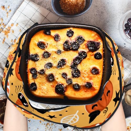 Warm Protective Halloween Oven Mitts
