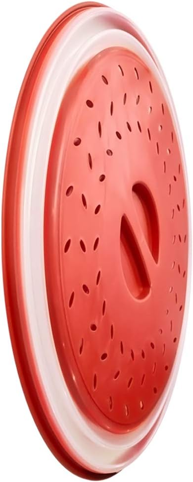 BPA-Free Microwave Plate Cover with Steam Vent for Fruit More