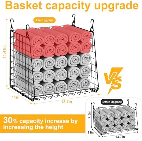 Stay Organized with the Sonyabecca 4-Pack Laundry Basket Set