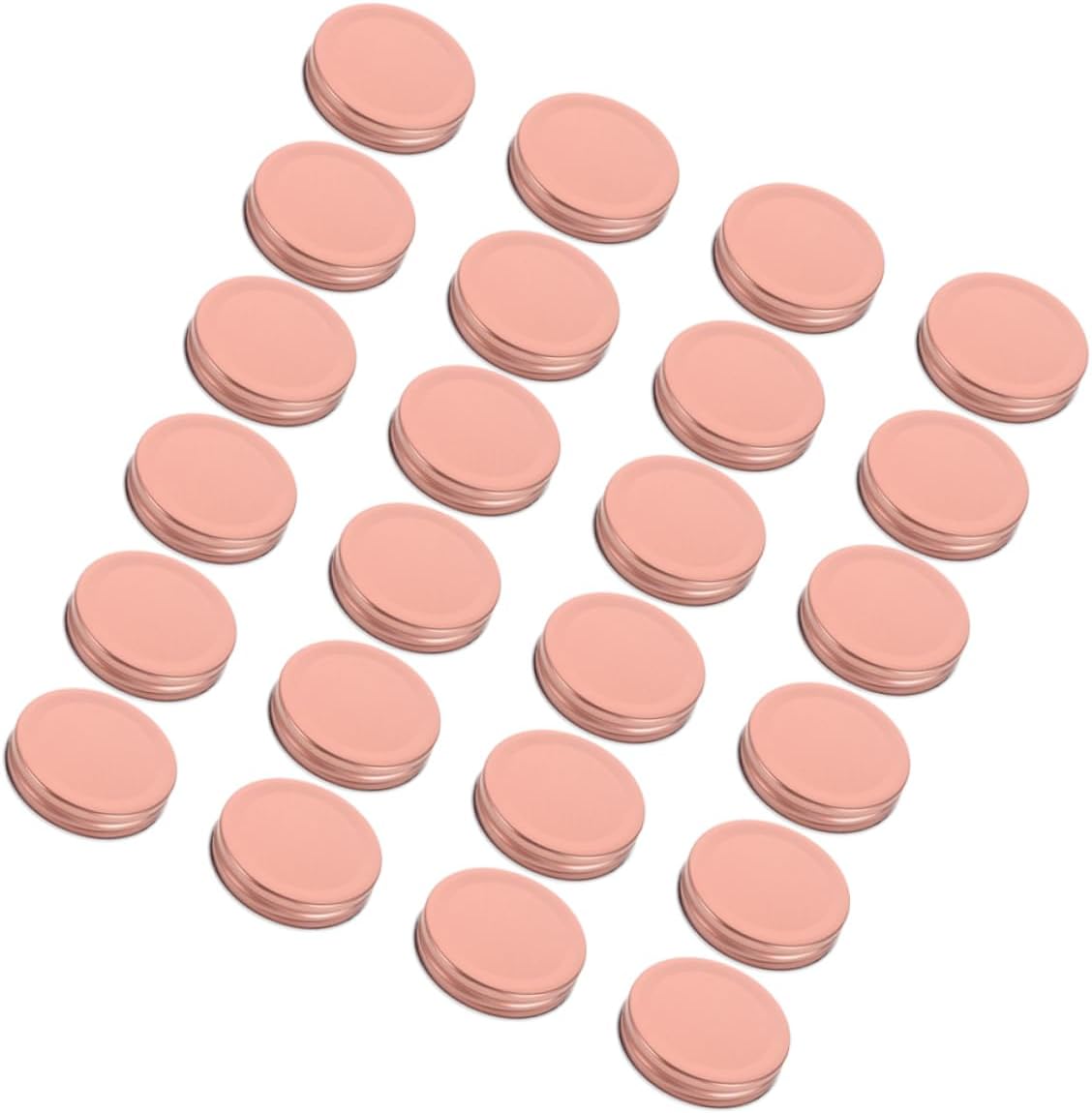 Alipis 24PCS 70mm Rose Lids for Mason Jars