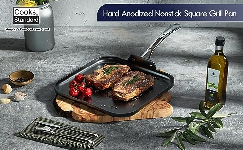 Cooks Standard Pro 11-inch Nonstick Griddle Pan - Easy Cooking Performance Style