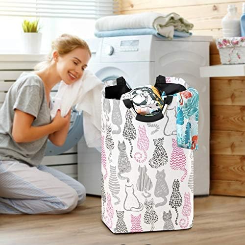 Susiyo Foldable Laundry Basket with Handles for Kids and Home Storage