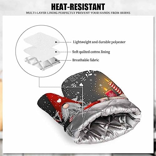 Scandinavian Tomte Oven Mitt Set Mxocom