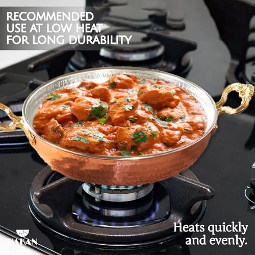 Sturdy Copper Omelet Pan