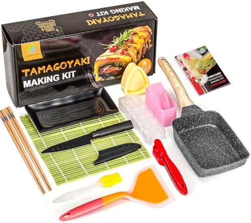 Fungyand 12-in-1 Japanese Omelette Pan Set