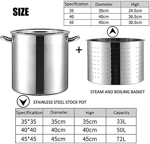 Upgrade Your Cooking with the AIZYR 45Qt Stainless Steel Stockpot