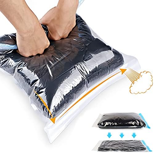 ALMING Compression Bags 10 Pack - Space Saver for Travel Home Storage