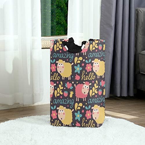 Stylish Foldable Laundry Hamper with Cute Animal Design for Easy Organization