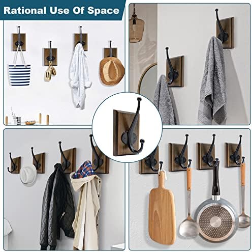 Rustic Farmhouse Towel Hooks 2 Pack